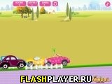Игра Автогонки с Барби онлайн