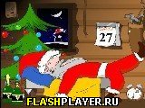 Играть во flash игру Разбуди Деда Мороза Игра Разбуди Деда Мороза онлайн
