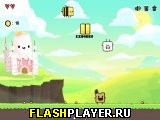 Играть во flash игру Super Marshmallow Kingdom Игра Королевство супер зефира онлайн