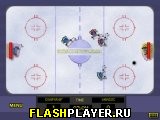 Играть во flash игру Ice Hockey Игра Хоккей на льду онлайн