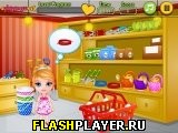 Играть во flash игру Baby Barbie Learns Gardening Игра Дитя Барби учится садоводству онлайн