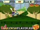 Игра Финес и Ферб – чокнутый мотоцикл онлайн