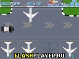 Играть во flash игру LAX Airbus Parking Игра Припаркуй аэробус онлайн