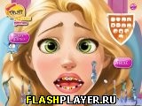 Играть во flash игру Rapunzel at the Dentist Игра Рапунцель у дантиста онлайн