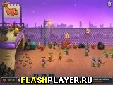 Играть во flash игру Zombo Buster Rising Игра Восстание охотников на зомби онлайн