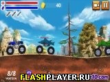 Играть во flash игру Monster Truck Assault Игра Нападение грузовика монстра онлайн
