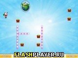 Играть во flash игру Santa Gift Zone Игра Санта собирает подарки онлайн