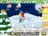 Играть во flash игру Plants vs Zombies Christmas Игра Растения против зомби – Новый год онлайн