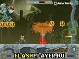 Играть во flash игру Runner Bot Игра Бегущий робот онлайн