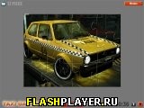 Игра Пазл такси VW Гольф онлайн