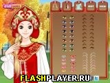 Игра Макияж русской девушки  онлайн