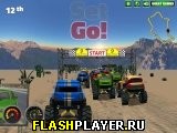 Играть во flash игру Monster Truck Rally Игра Ралли на внедорожнике онлайн