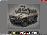 Играть во flash игру Military Truck Puzzle Игра Пазл военный грузовик онлайн