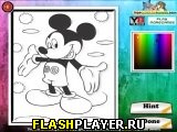 Игра Раскраска Микки Маус онлайн