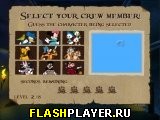 Играть во flash игру Mickey's Pirate Plunder Игра Пиратское приключение Микки онлайн
