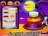 Играть во flash игру Halloween Cake Decorating Игра Укрась Хэллоуин торт онлайн