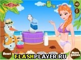 Игра Волшебное мороженое Эльзы онлайн