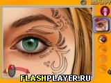 Игра Разукрась лицо принцессы онлайн