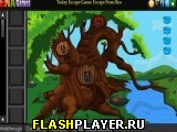 Игра Побег с помощью большого дерева онлайн