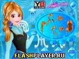 Игра Морозный макияж Анны онлайн