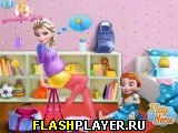 Игра Эльза и новорожденная онлайн