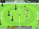 Играть во flash игру Flicking Soccer Игра Футбол фигурками онлайн