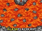 Играть во flash игру Lava Run Игра Убеги от лавы онлайн
