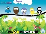 Играть во flash игру Five Birds Игра Пять птиц онлайн
