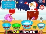 Игра Бархатные кексы Санты онлайн