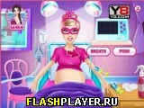 Игра Барби и рождение ребёнка онлайн
