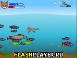 Игра Кот ловец рыб онлайн