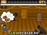 Игра Торопитесь и сбегите с пиратского корабля онлайн