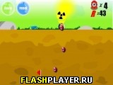 Играть во flash игру Bomber Mole Игра Крот и бомбы онлайн