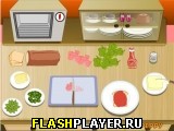 Игра Как приготовить хлебную пиццу онлайн