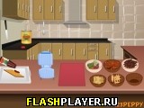 Игра Как приготовить французскую хлебную пиццу онлайн