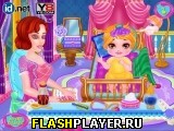 Играть во flash игру Cute Baby Flu Doctor Игра Вылечите ребёнка от гриппа онлайн