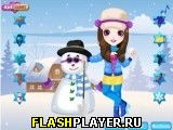 Игра Сделайте счастливого снеговика онлайн