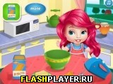 Игра Маленькая Ариэль готовит чизкейк онлайн