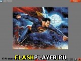 Играть во flash игру Superman Jigsaw Игра Супермен пазл онлайн