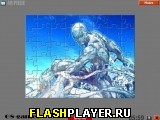 Играть во flash игру Iceman Jigsaw Игра Айсмен пазл онлайн