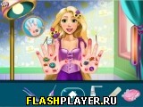 Игра Рапунцель лечит руки онлайн