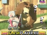 Играть во flash игру Masha and the Bear Typing Игра Маша и Медведь – Печатаем на клавиатуре онлайн