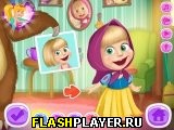 Играть во flash игру Masha Playing Dressup Игра Маша играет в переодевалки онлайн