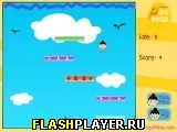 Играть во flash игру Sky Skater Игра Небесный конькобежец онлайн