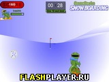 Игра Сноуборд Гекко онлайн