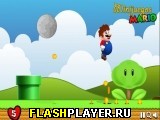 Играть во flash игру Mario in Avalanche Игра Марио под лавиной онлайн