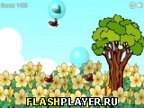 Играть во flash игру Bubble Bug Catcher Игра Ловец жуков в пузыри онлайн
