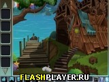 Игра Деревянный дом на озере онлайн