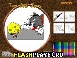 Игра Том и Джерри - раскраска картинки онлайн