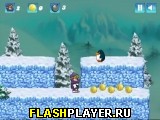 Играть во flash игру Ninja Ben in Winterland Игра Ниндзя Бен в зимней стране онлайн